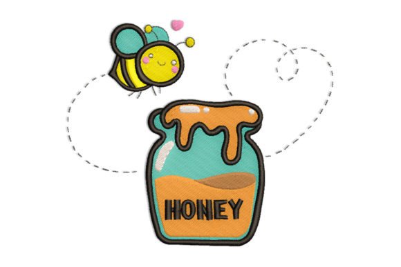 Bee and Honey Embroidery Design Review