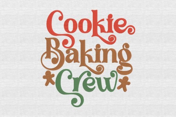 Christmas Cookie Baking Crew