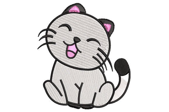 Cute Cat Sitting Pretty: An Embroidery Designer’s Honest Review