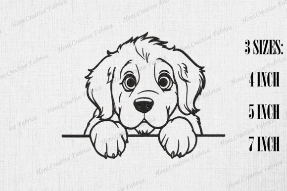 Cute Newfoundland Dog Peeking Wall Embroidery Review