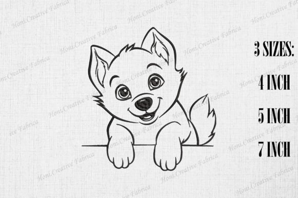 Cute Siberian Husky Dog Peeking Wall Review