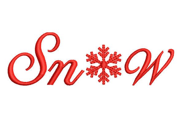 Snow Embroidery Design Review