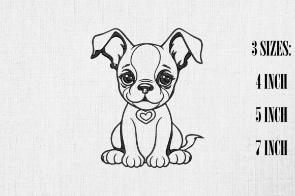 Valentine Cute Boston Terrier