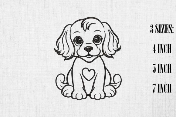 Valentine Cute Cocker Spaniel