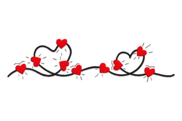 Valentine’s Day Border with Red Heart: A Designer’s Review